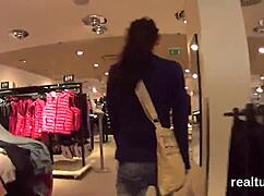 czech teen gets seduced in the mall and drilled in pov anal