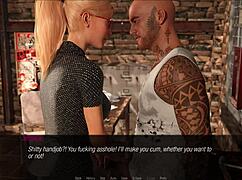 Jessica oneil delivers erotic handjob in hard news