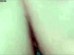 feeling the wet pussy swallow my big black dick passionately