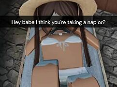 College girl subtly cheats on boyfriend with tinder friend