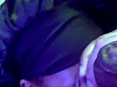 Ebony Girl Gets Facial