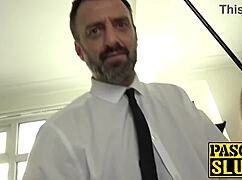 kinky bbw estella bathory dominated with big cock