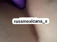 rossmexicana enjoys her dildo so much