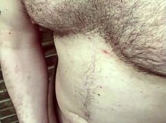 naked outdoor masturbation with dildo