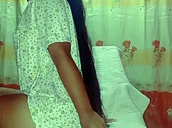 fucking my long-haired partner hard in amateur homemade passion