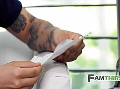 dream sequence shows stepfamily watching taboo scene.