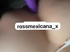 rossmexicana enjoys her dildo so much