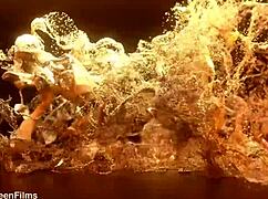 Intense Dap Prolapso Fuck!