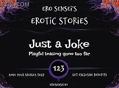 just a joke, but this erotic audio brings masturbation orgasm to women in pov amateurs sex...