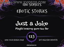 just a joke, but this erotic audio brings masturbation orgasm to women in pov amateurs sex...
