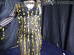 Dancing Before Intimate Encounter Till Dawn. Outdoor Fun With Boyfriend.