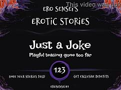 just a joke, but this erotic audio brings masturbation orgasm to women in pov amateurs sex...
