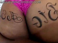 Naughty BBW Gets Her Ass Sucked And Gaped By Big Black Cock