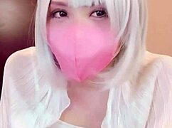 i'm a beautiful asian ladyboy crossdressing and masturbating on stream