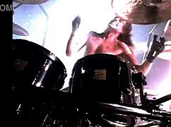 European redhead in sexy pose