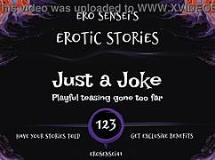 just a joke, but this erotic audio brings masturbation orgasm to women in pov amateurs sex...