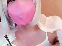 i'm a beautiful asian ladyboy crossdressing and masturbating on stream