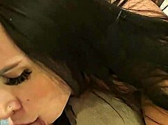 Brazilian housewife Kalena Mitrak shows favorite doggystyle eating with dirty talk