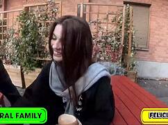 Felicia Vina Railed in Budapest Winter Foursome