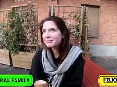 Felicia Vina Railed in Budapest Winter Foursome