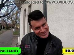 Felicia Vina Railed in Budapest Winter Foursome