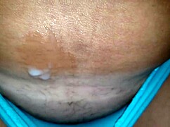 Cumshot In My Wifes Panties - Karina And Lucas