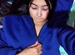 Hot nanny with huge tits craved my cock right when she got home in real homemade scene.