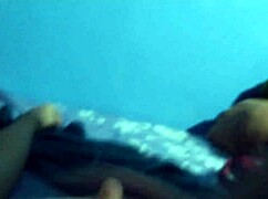 Teaching Dany Rio how to film her own breast