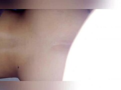 He turns up the TV so kids don't hear us FUCKING on the balcony, curvy Latina in doggystyle