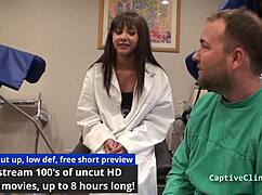 Eliza Sheilds As The New Guinea Pig In Close-Up Scenes