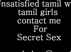 Tamil Wife Takes Massive Cock