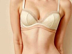 Lingerie models in flower panties