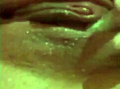 beautiful latina masturbates with toys in little house