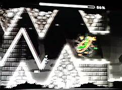 Fingerdash Ao Som De Venom E Os Aventureiros Geometry Dash.