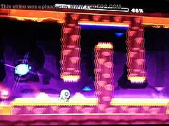 Fingerdash Ao Som De Venom E Os Aventureiros Geometry Dash.