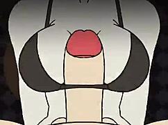 sky finally gets her cum