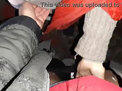 Осенний романтический секс в хижине с лесбиянками иллюзии.