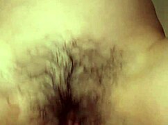 look at jackie hoff's hairy pussy taking that big black cock