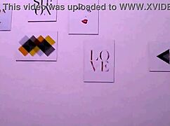 is this novinha gostosa giving her raba to the dotado in lingerie, natural tits bouncing?