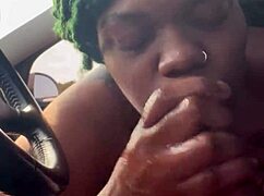 Big Daddy Chevy Impala Performs Deepthroat Rides With Monster Cock, Ending In Cum In Mouth For BBW Chubby Black.