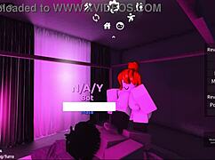 In roblox, the acorn-haired girl gets fucked hard