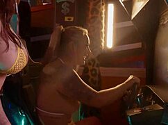 Freaky Arcade: Misty Meaner And Jordan Sky Fuck Huge Toys Outdoors In Squirting Lesbian Action