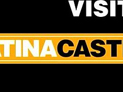 Curvy Brazilian teen jizzed at photoshoot!