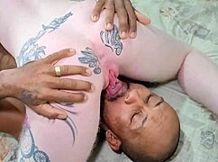 Slut Endures Big Cock Assfuck