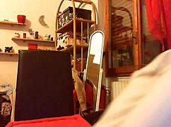 sweaty feet after yoga class masturbation