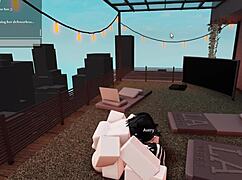 Together time with big tits whore in roblox sex roleplay