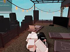 Together time with big tits whore in roblox sex roleplay