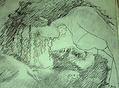 Wow, This Sketch Shows Couple's Lingerie Foreplay!