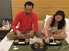 step daughter, suck dad's big dick before riding?