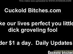 Old Wife Gives Blowjob In Femdom Cuckold Bdsm Surprise